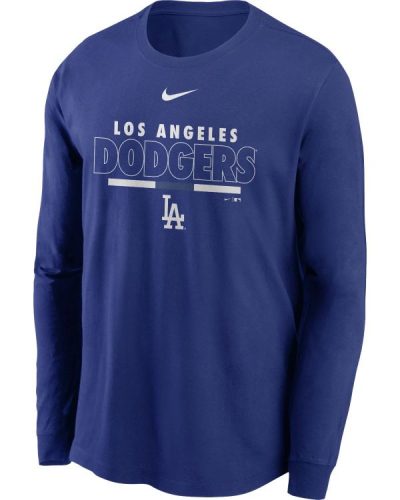 LA Dodgers Nike Color Bar Long Sleeve T Shirt