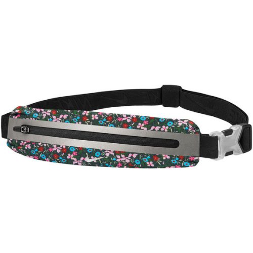 NIKE SLIM WAIST PACK 2.0 PRINTED BLACK BLACK WHITE