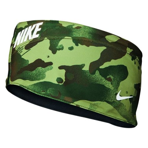 NIKE MENS HYPERSTORM HEADBAND SPIRAL SAGE BLACK WHITE