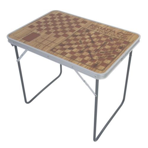 Games Table összecsukható kempingasztal táblajátékkal